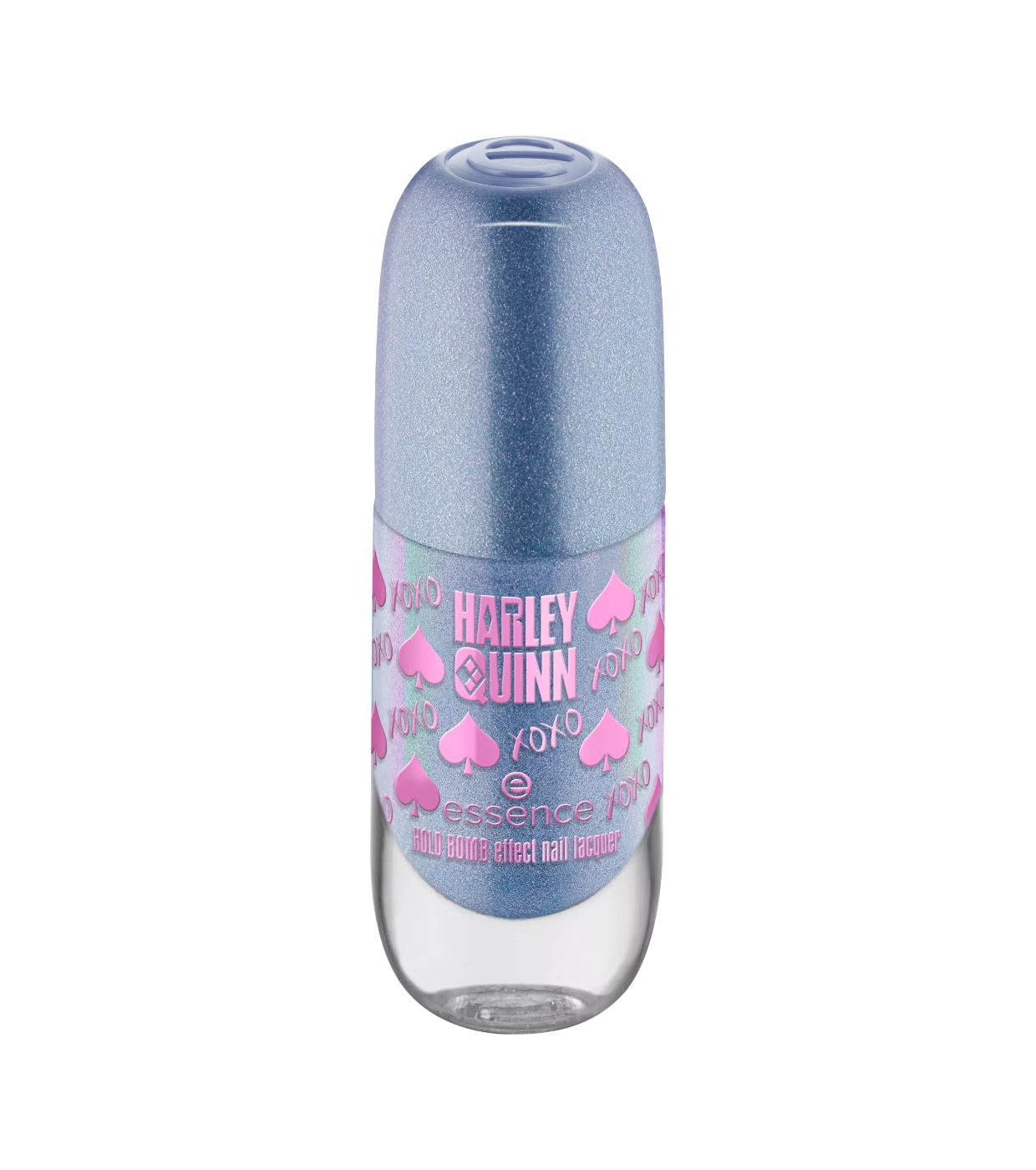 essence - *Harley Quinn* - Smalto per unghie Holo Bomb - 02: Chaos Queen