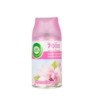 Air Wick - Ricarica per Deodorante Spray Automatico Freshmatic - Magnolia e Fiori di Ciliegio