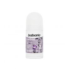 Babaria - Deodorante roll-on nutriente - Cotton