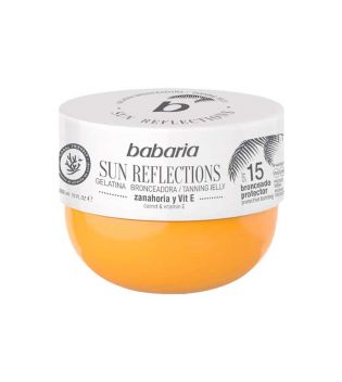 Babaria - Gelatina Abbronzante Sun Reflections SPF15 - Carota e Vit E