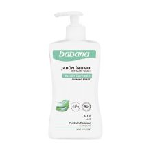 Babaria - Sapone intimo con acido lattico - Azione lenitiva - Aloe