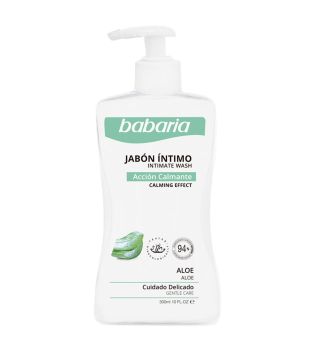 Babaria - Sapone intimo con acido lattico - Azione lenitiva - Aloe