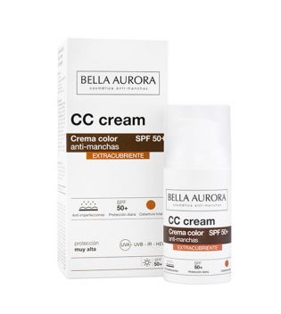 Bella Aurora - CC Cream anti-macchie SPF50+ - Copertura totale