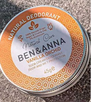 Ben & Anna - Deodorante in lattina di metallo - Vanilla Orchid