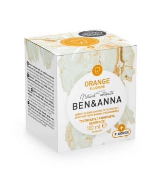 Ben & Anna - Dentifricio in crema naturale con fluoro - Arancia