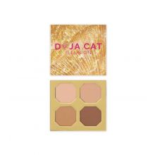 BH Cosmetics - *Doja Cat* - Palette Contorno Cipria Illusion - Medium