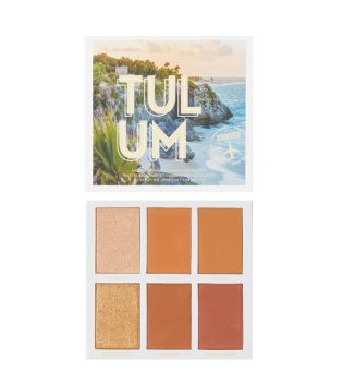 BH Cosmetics - *Travel Series* - Palette bronzer e illuminanti - Tanned in Tulum