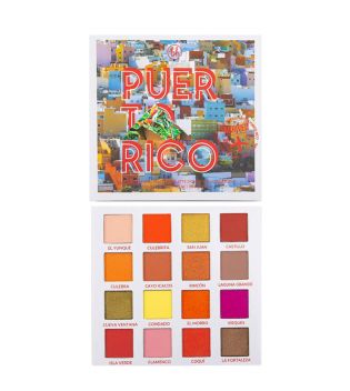 BH Cosmetics - *Travel Series* - Palette di ombretti - Party in Puerto Rico