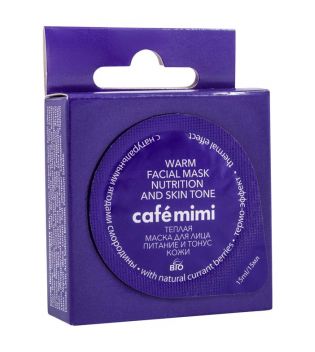 Café Mimi - Maschera viso calda - Nutrizione e tono