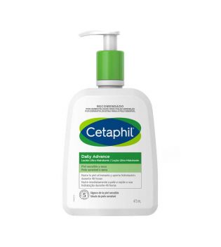 Cetaphil - Lozione viso e corpo ultra idratante Daily Advance - Pelle sensibile e secca