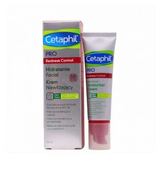 Cetaphil - BB Cream Idratante per il viso SPF 30 Pro Rredness Control