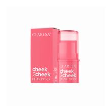 Claresa - Blush in stick Cheek 2Cheek - 02: Neon Coral