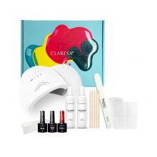 Claresa - Starter kit per manicure semipermanente con lampada