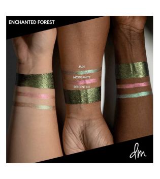 Danessa Myricks - *Infinite Chrome Gemstone Collection* - Set di ombretti e eyeliner - Enchanted Forest