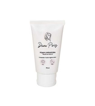 Diana Piriz Cosmetics - Detergente viso rigenerante Nubes de Sakura