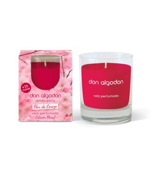 Don Algodon - Candela profumata in bicchiere - Cherry Blossom