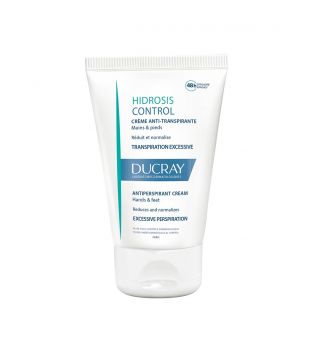 Ducray - Crema antitraspirante per viso, mani e piedi Hidrosis Control