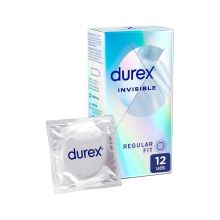 Durex - Preservativi Invisibili Super Fine Extra Sensibile - 12 unità