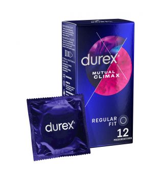 Durex - Preservativi Mutual Climax - 12 unità