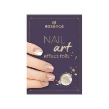essence - Fogli per nail art Nail Art Effect Foils - 01: Golden Galaxy