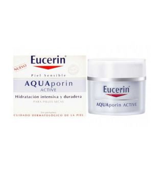 Eucerin - Crema idratante intensiva a lunga durata AQUAporin Active - Pelle secca