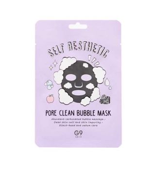 G9 Skin - Maschera Viso Idratante e Purificante Self Aesthetic Pore Clean Bubble Mask