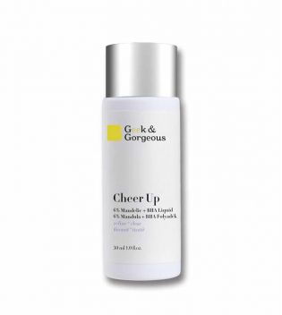 Geek & Gorgeous - 6% di acido mandelico + BHA Scrub per il viso Cheer Up - Pelle mista 30ml