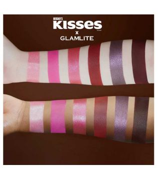 Glamlite - *Hershey's Kisses* - Palette di ombretti - Lava Cake