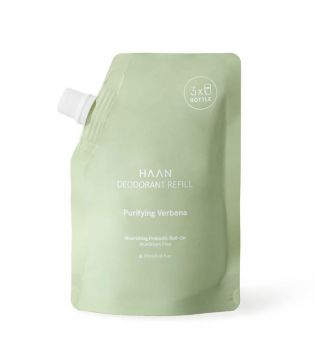 Haan - Ricarica deodorante roll-on nutriente prebiotico - Purifying Verbena