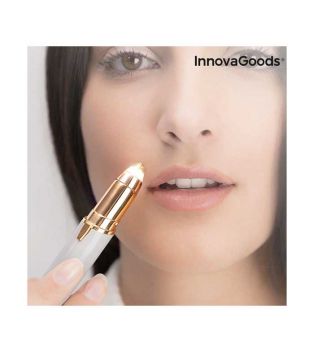 InnovaGoods - Epilatore facciale di precisione No-Pain Precision Hair Trimmer