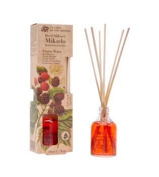 La Casa de los Aromas - Mikado Air Freshener Botanical Essence 50ml - Frutti rossi
