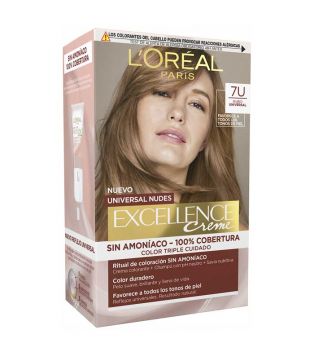 Loreal Paris - Colorazione Excellence Creme Universal Nudes - 7U: Universal Blonde