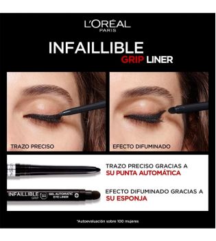 Loreal Paris - Eyeliner automatico Infaillible Grip Gel - 003: Taupe Grey