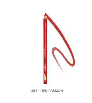 Loreal Paris - Rossetto Lip Liner Couture Colour Riche - 297: Red Passion