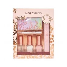 Magic Studio - *Rose Gold* - Set manicure French Nails