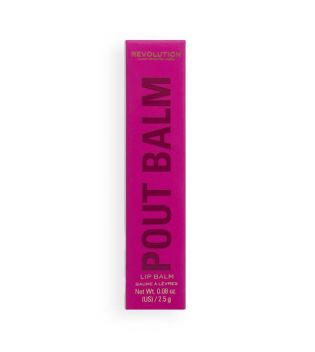 Revolution - Balsamo per le labbra Pout Balm - Fuchsia shine