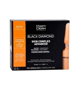 MartiDerm - *Black Diamond* - Trattamento Advanced Skin Complex - 10 Fiale
