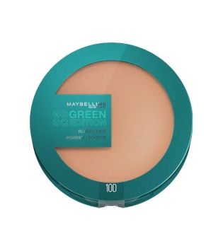 Maybelline - *Green Edition* - Cipria Compatta Blurry Skin - 100