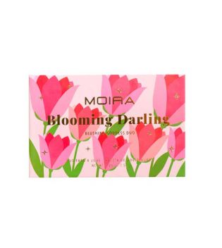 Moira - Blushing Goddess Powder Blush Duo - Blooming Darling