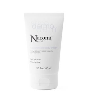 Nacomi - *Dermo* - Crema corpo purificante all'acido salicilico - Pelle a tendenza acneica