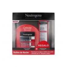 Neutrogena - Pack Cellular Boost crema notte rigenerante 50ml + Cellular Boost contorno occhi antirughe 15ml