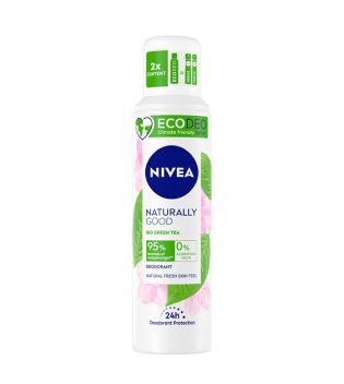 Nivea - *Naturally Good* - Deodorante spray al tè verde bio