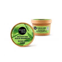 Organic Shop - Shampoo solido volumizzante - Cenere vulcanica e bambù