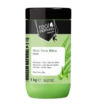 Real Natura - Maschera per capelli Aloe Vera Hidra 1kg