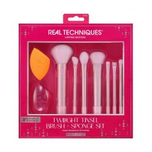 Real Techniques - *Holidays* - Set Pennelli Twilight Tinsel + Spugna