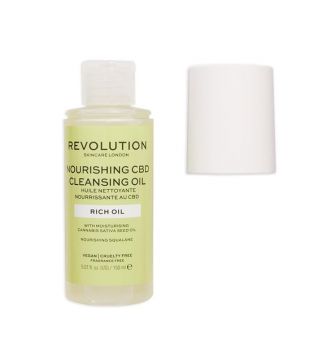 Revolution Skincare - Olio detergente nutriente CBD