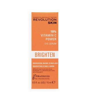 Revolution Skincare - *Brighten* - Siero Occhi Illuminante 10% Vitamina C