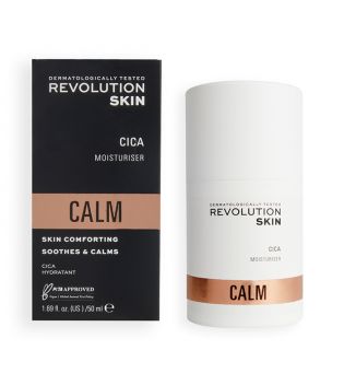 Revolution Skincare - Crema Viso Idratante Cica Comfort Calm