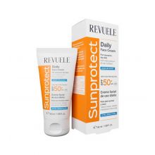 Revuele - Crema solare viso extra idratante Sunprotect SPF50+ - Pelle da normale a secca