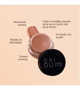 Saigu Cosmetics - Abbronzante in crema - Greta